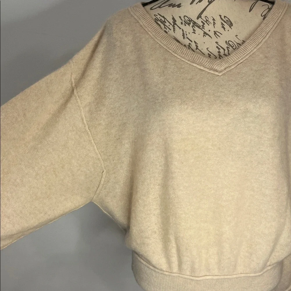Free People ‘Love Like This’ cashmere pullover sweater L